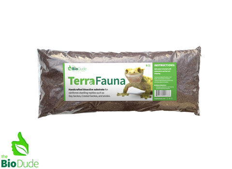 Terra Fauna bioactive substrate 6 qt bag