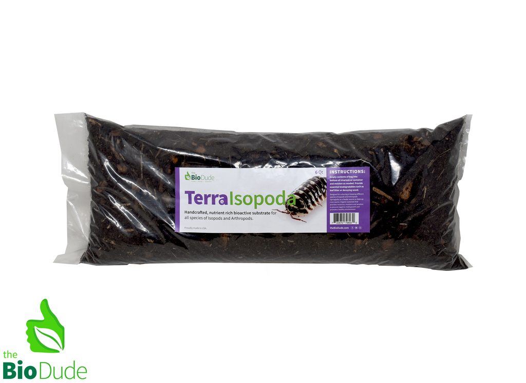 Terra Isopoda Bioactive Isopod Substrate 6 quarts