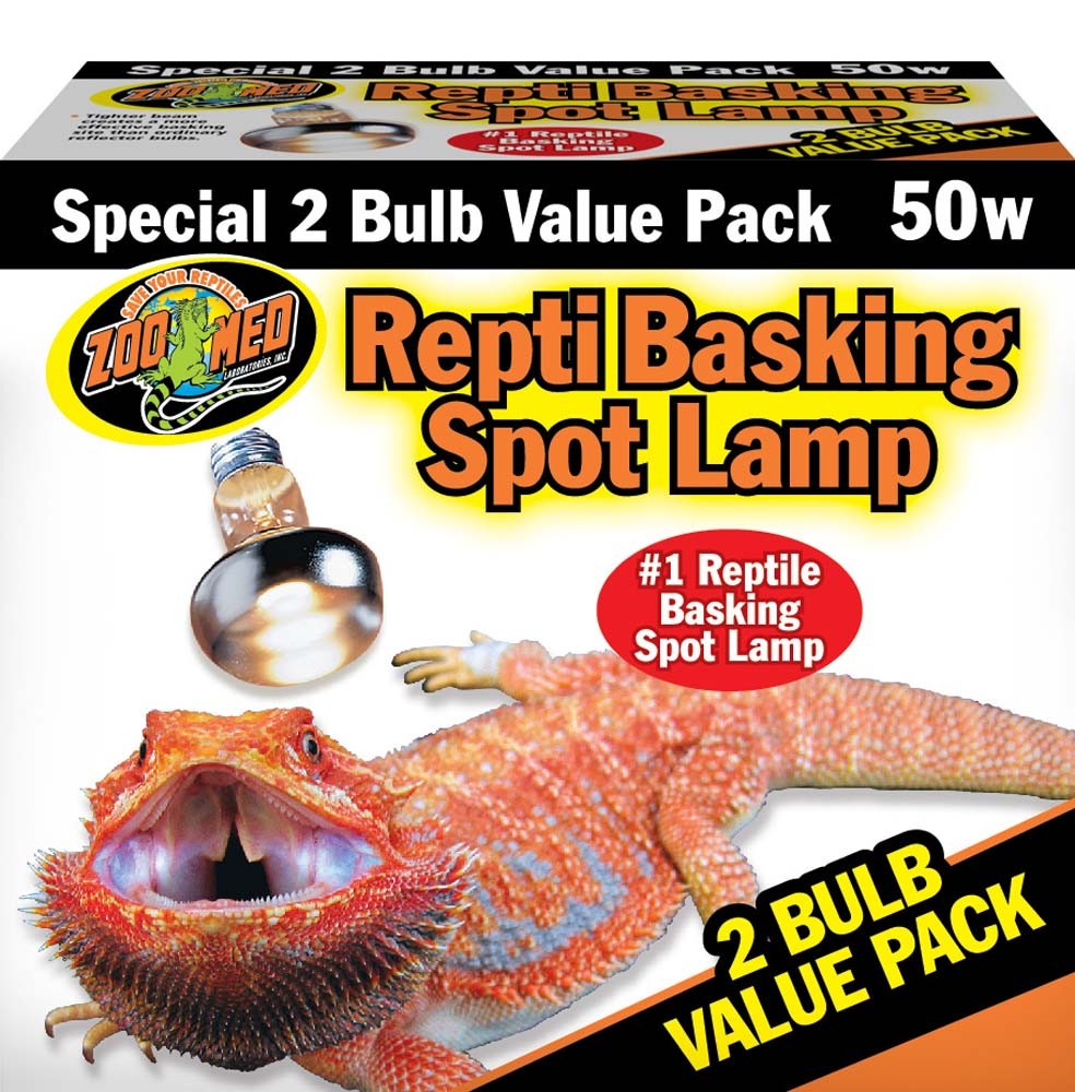 Zoo Med Basking Spot Bulb 2 BULB VALUE PACK!