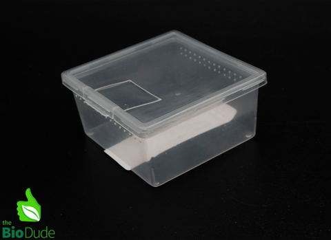 Vented Square Invertebrate Enclosure – 7 oz, 24 oz & 80 oz