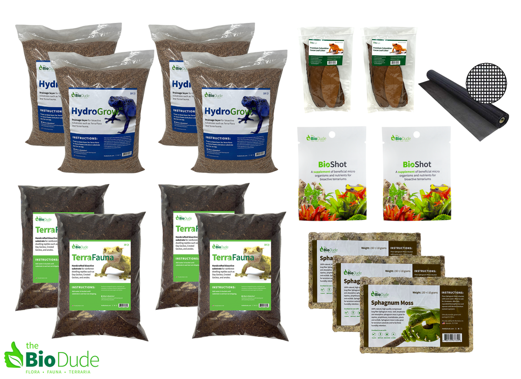 Rainforest Terrarium Kits - Terra Fauna | The Bio Dude