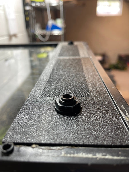 Custom Replacement Top for 24" Exo Terra Terrariums – Humidity Retaining with Fly-Proof Ventilation