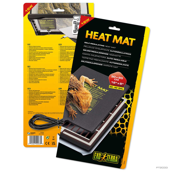 Exo Terra Heat Mat 30-40 gallons 16 watt