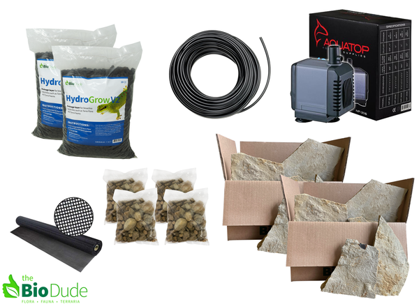 Vivarium Rock Waterfall Kit Large