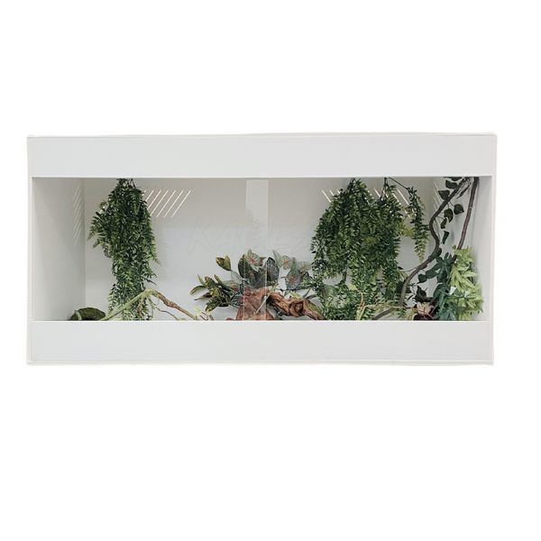 WHITE 48" x 24" x 24" Bio Dude Premium PVC Enclosure