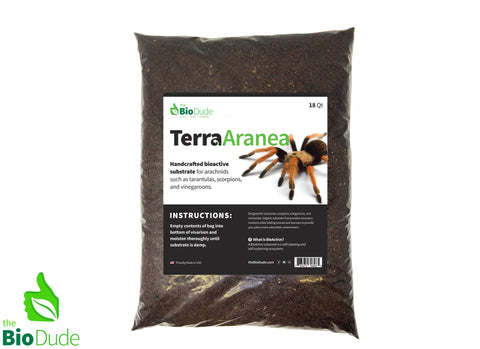 Terra Aranea Substrate for Tarantulas 18 qt bag
