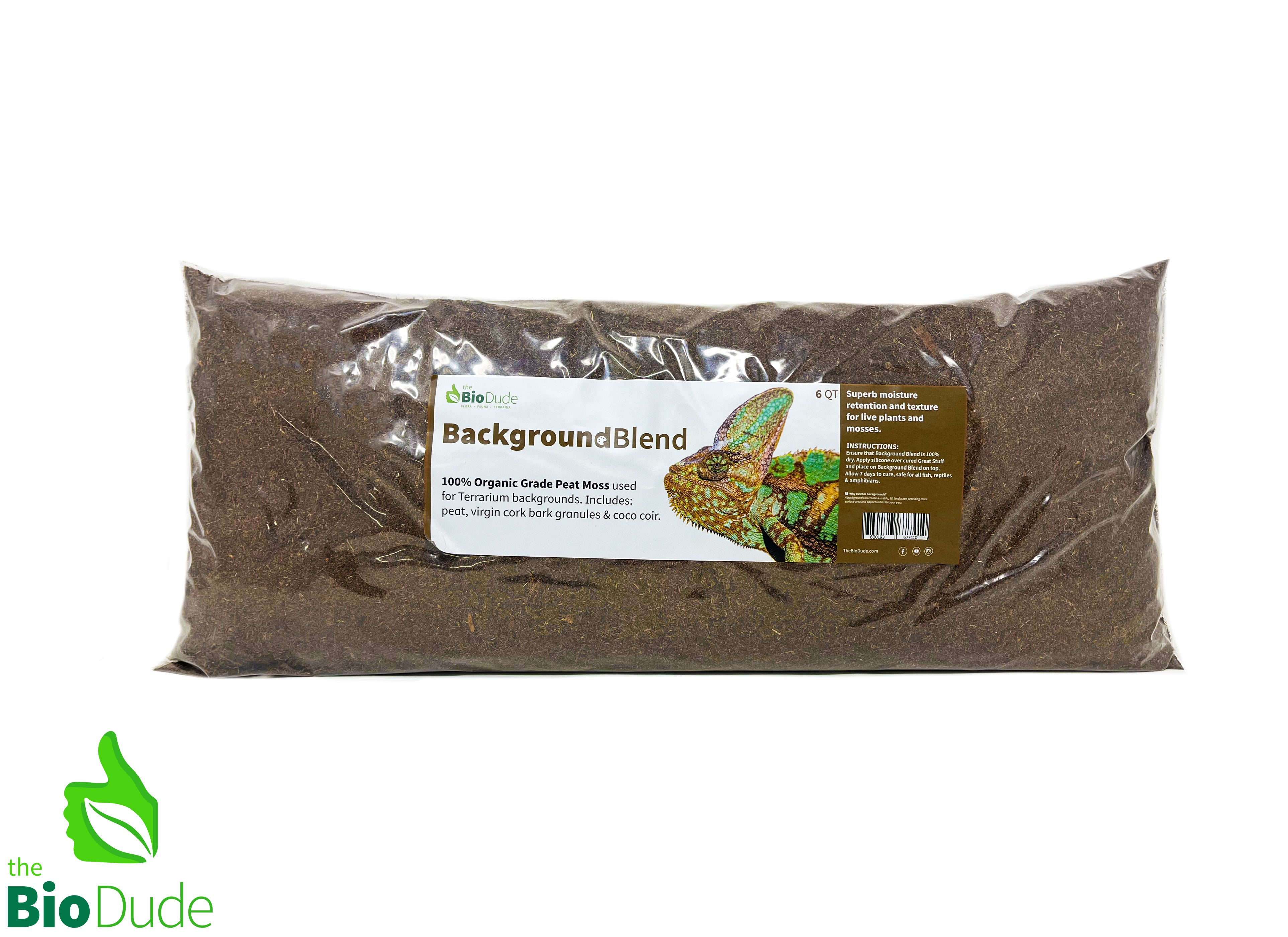 BioDude Live Terrarium Moss - Natural Pillow Moss