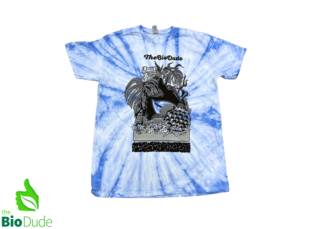 Bio Dude Flora Tie Dye T-Shirt