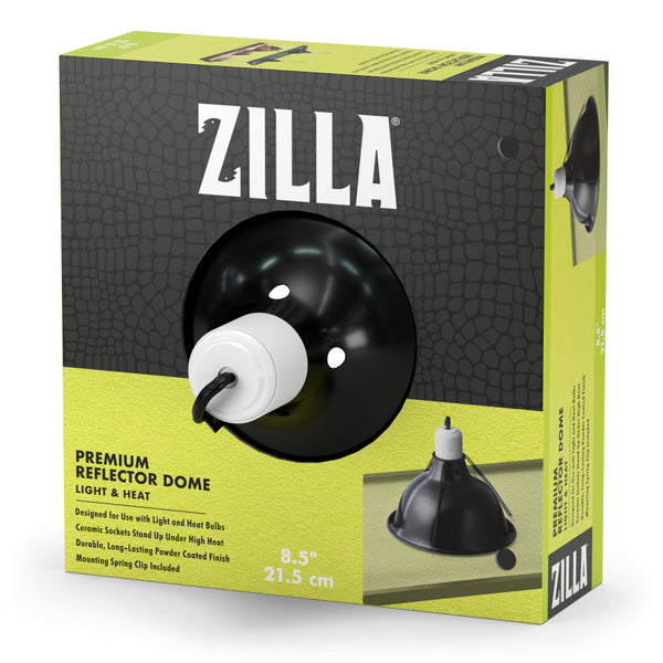Zilla Premium Black Reflector Dome