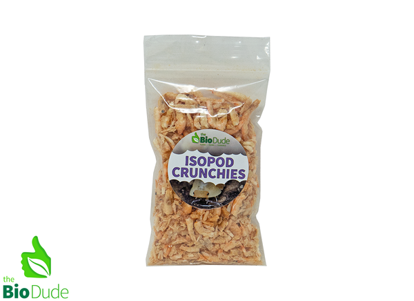 Isopod Crunchies Freeze Dried Krill – High-Protein Food 0.5oz