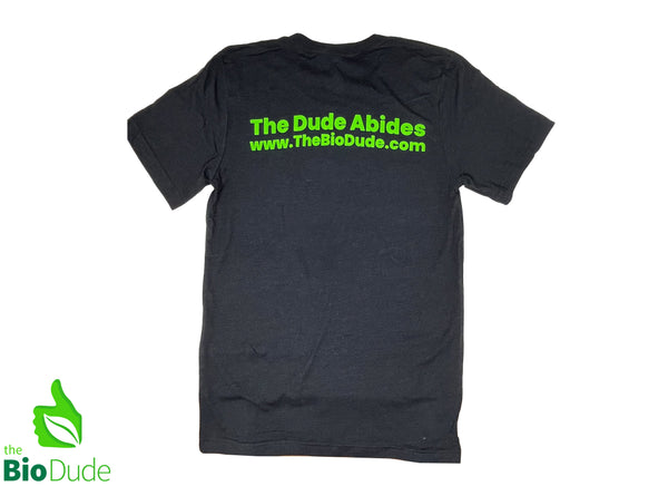 Bio Dude T-Shirt - Heather Black