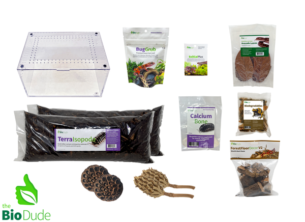 Premium Isopod Enclosure Kit | The Bio Dude
