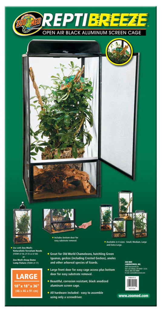 Zoo Med Repti Breeze 18" x 18" x 36"