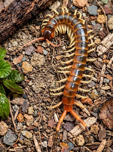 Scolopendra gigantea 'Falcon' ex Gold Gigantea – Amazonian Giant Centipede | Live Arrival Guarantee | TDE