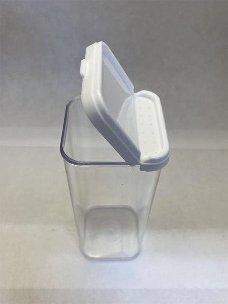 11 oz Square Spider Bottle w/ lid – Invertebrate Enclosure - 11 ounces