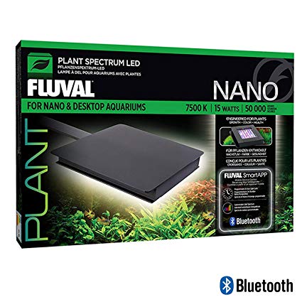 Fluval Plant Bluetooth Nano LED Aquarium Light Bluetooth (15 Watt)