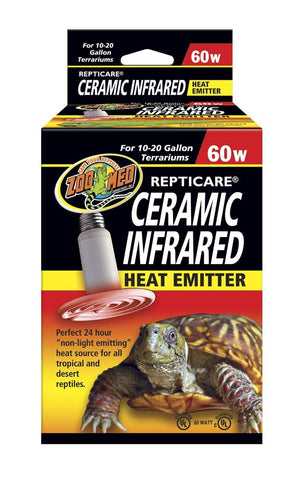 Zoo Med Ceramic Infrared Heat Emitter - 60W - The Bio Dude