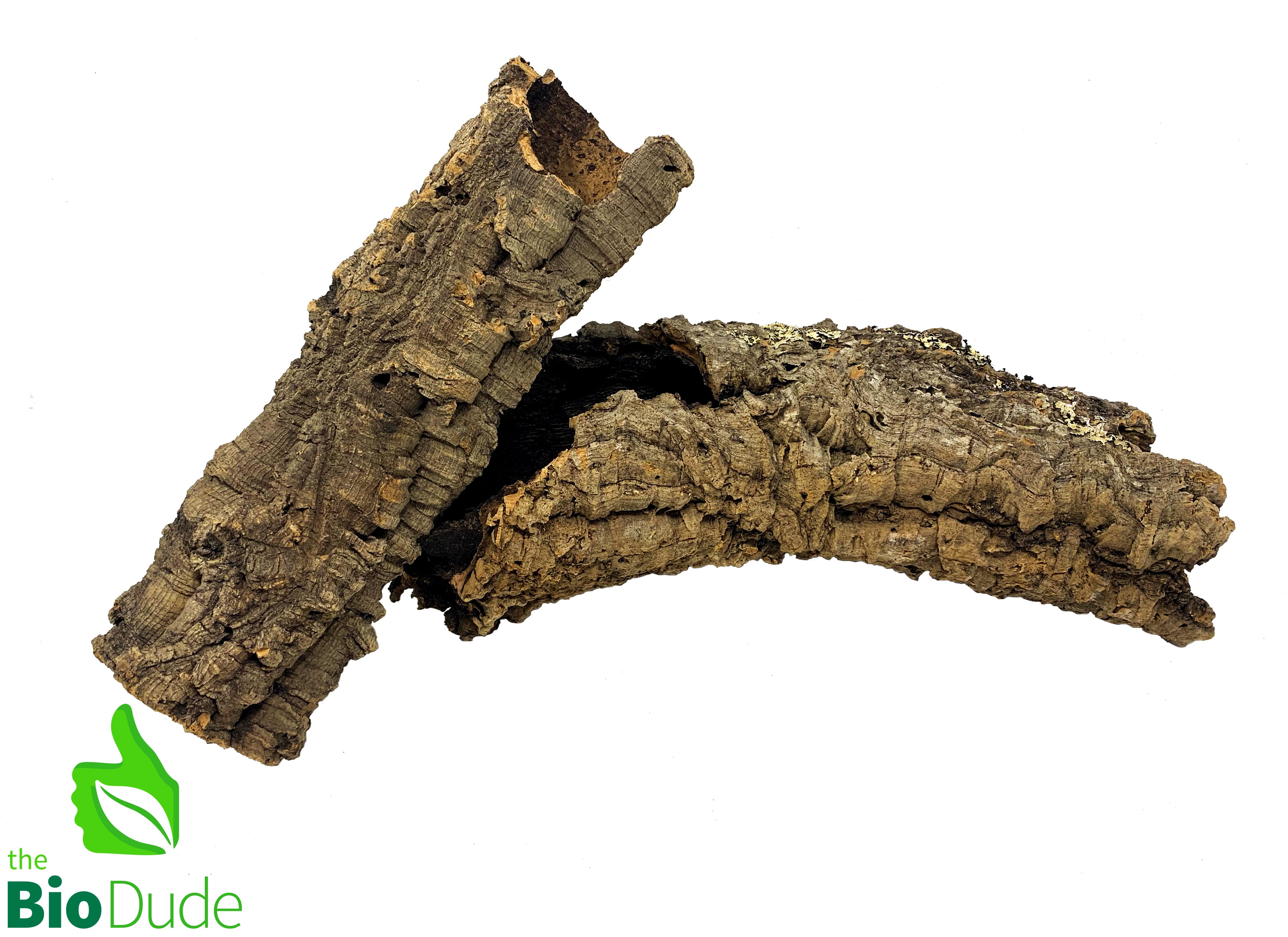 Cork Bark Tubes - Cork Reptile Shelters