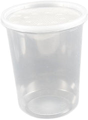 Perforated Deli Cups Insect Culture containers. Plastic (32 oz) NO LIDS