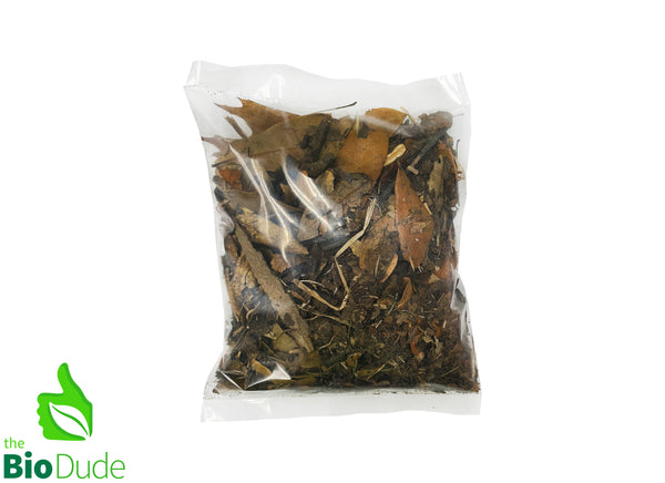 The Bio Dude - Leaf Litter Pulp Mix 4" x 6" bag