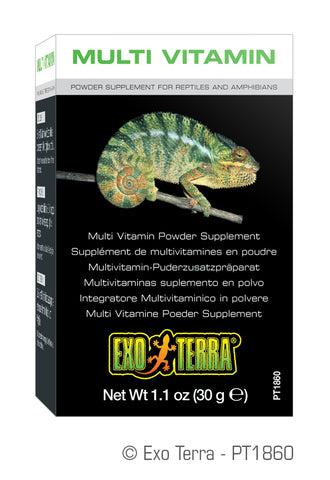 Exo Terra Reptile Multi Vitamin 1 oz  GREEN