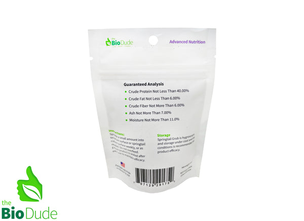 Springtail Grub 4 ounces