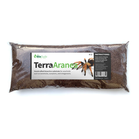 Terra Aranea Substrate for Tarantulas 6 quarts