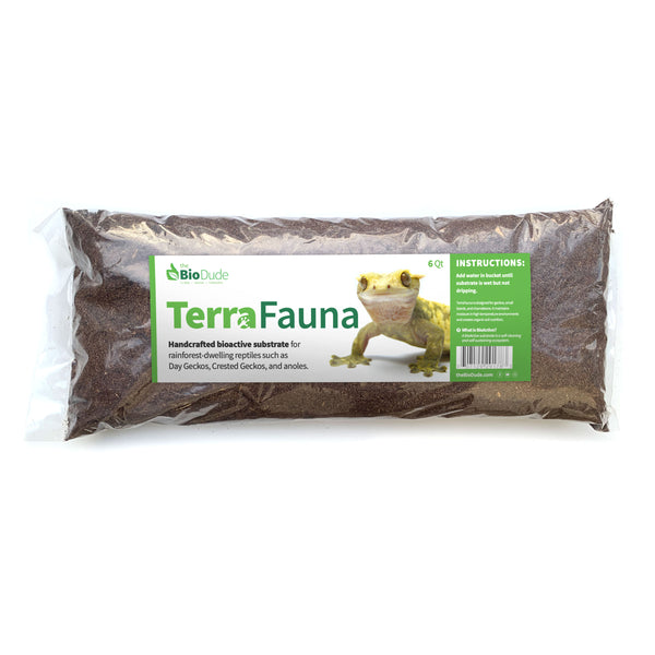 Terra Fauna bioactive substrate 6 qt bag