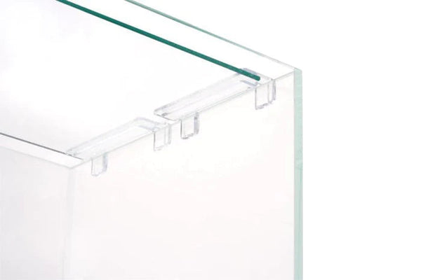 Glass Lid with Plastic Clips for UNS 45S/45U Rimless Aquarium