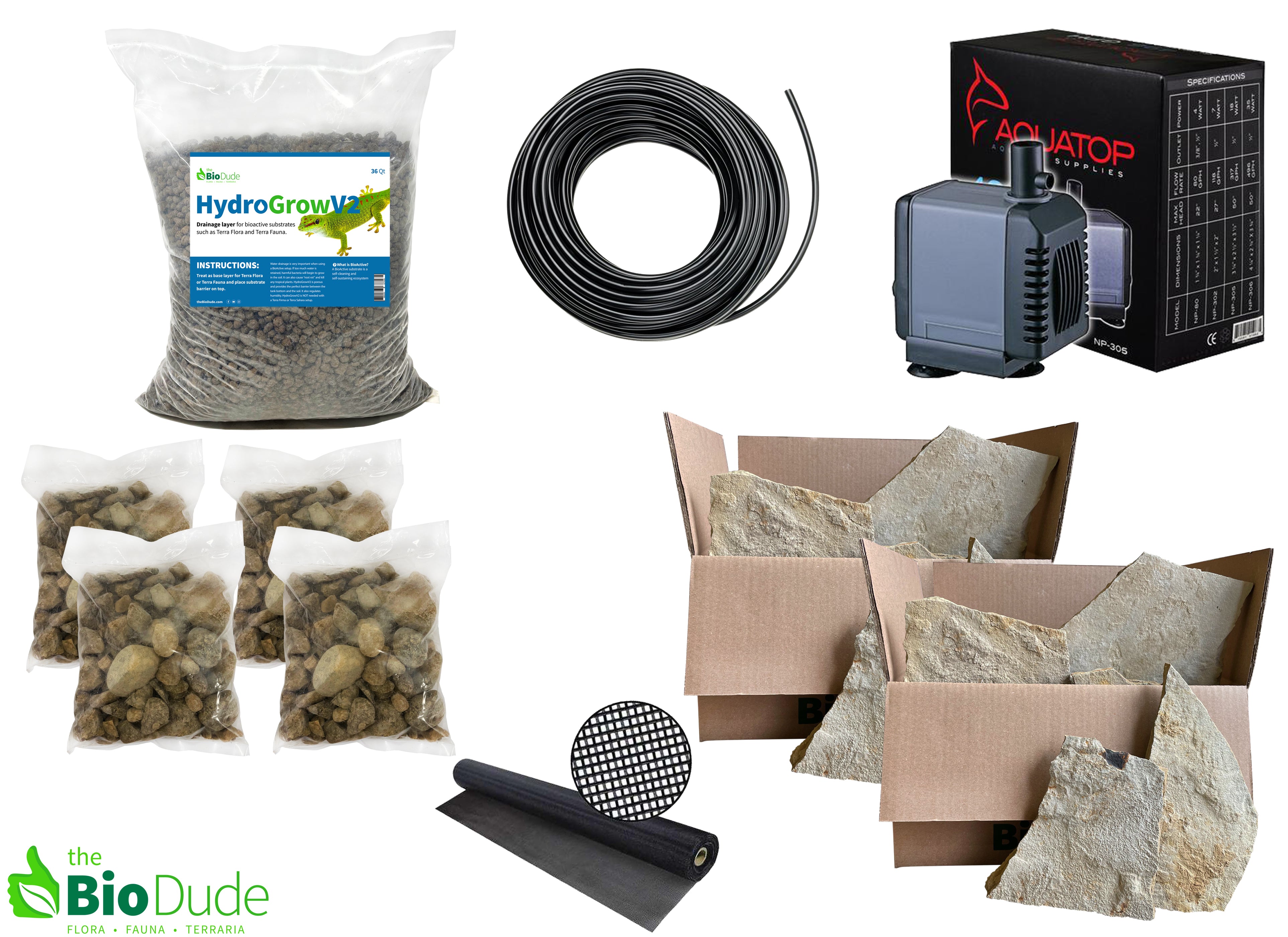 Vivarium Rock Waterfall Kit Large – The Bio Dude