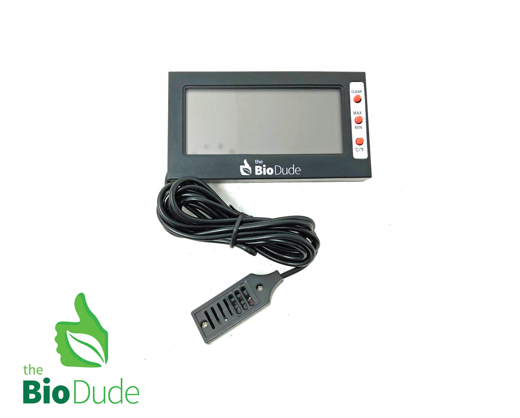 Bio Dude Digital Thermometer / Hygrometer