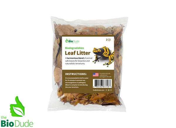 Bio Dude Leaf Litter - Water Oak
