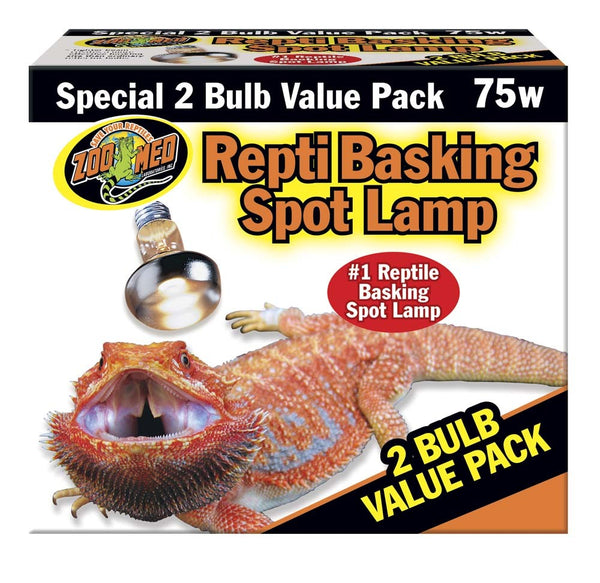 Zoo Med Basking Spot Bulb 2 BULB VALUE PACK!